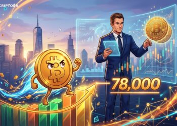 Bitcoin acima de US$ 78 mil com compra bilionária da Strategy