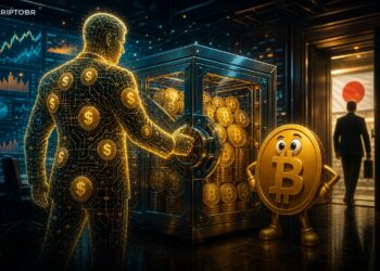 Ilustração editorial sobre Tether assumindo maior controle da Twenty One Capital, empresa pública de tesouraria em Bitcoin