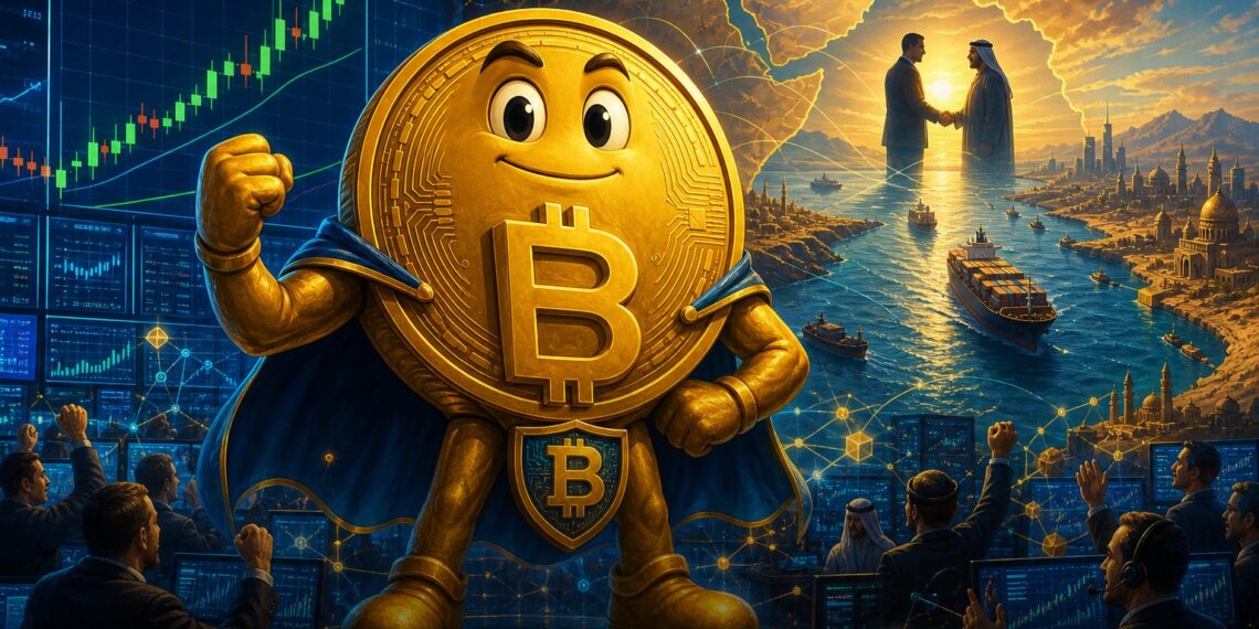 Bitcoin se recupera em painel de mercado após sinal de acordo envolvendo Irã e Estreito de Hormuz