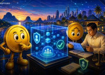 Ilustração editorial sobre Binance buscando retorno regulado às Filipinas via sandbox da SEC local