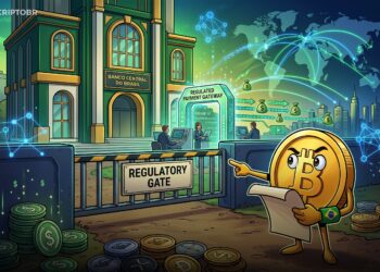 Ilustração editorial sobre Banco Central, stablecoins e remessas internacionais no Brasil