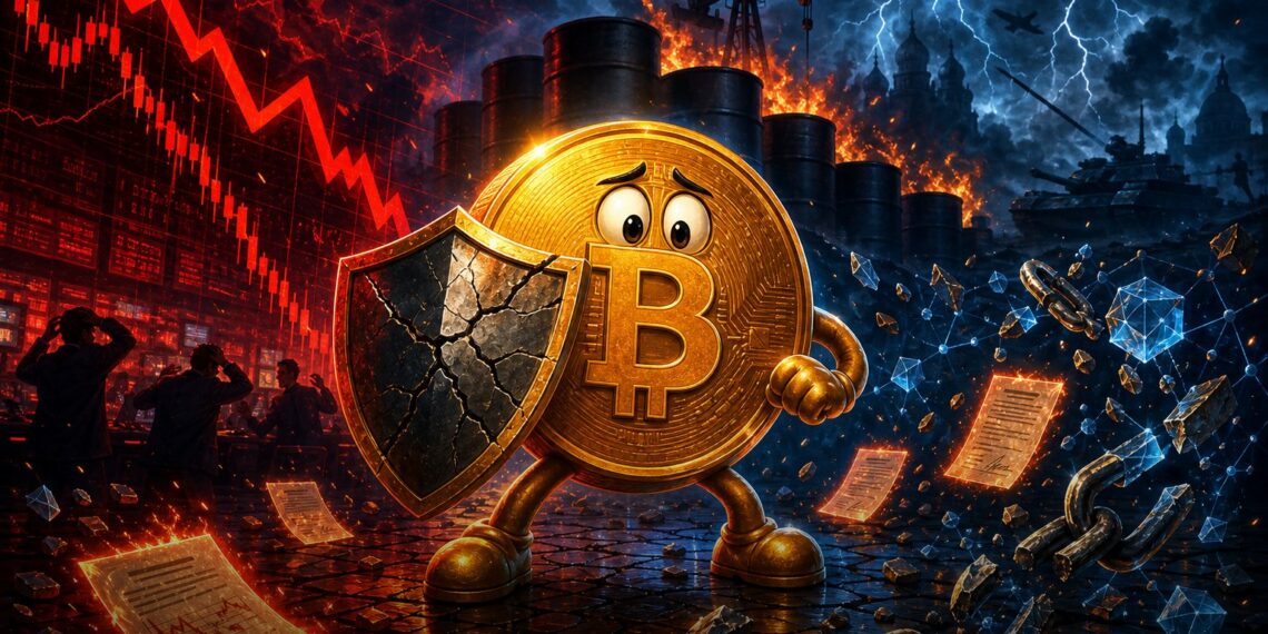 Bitcoin abaixo de US$ 80 mil em meio a tensão geopolítica e liquidações