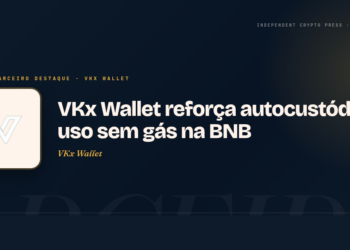 VKx Wallet — VKx Wallet reforça autocustódia e uso sem gás na BNB