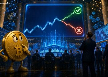 Ilustração editorial sobre Charles Schwab, Cboe e mercados de previsão ligados ao S&P 500