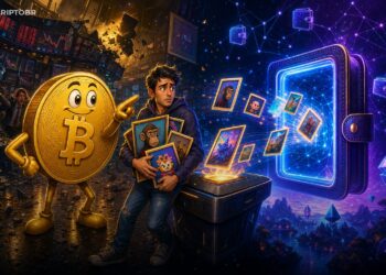 Ilustração editorial sobre a migração dos NFTs da Binance para a Binance Wallet
