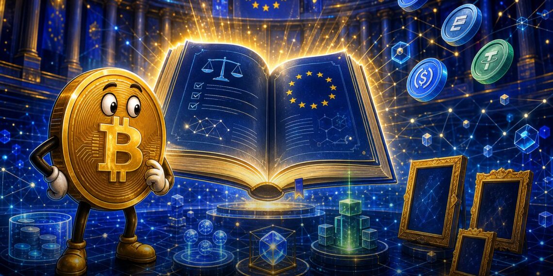 UE mira DeFi, staking e NFTs em nova revisão da MiCA