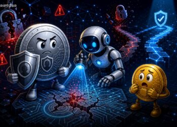 Ilustração sobre falha no pool Orchard da Zcash e queda do ZEC