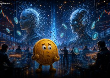 Ilustração editorial sobre mercados de OpenAI e Anthropic sendo encerrados na Hyperliquid