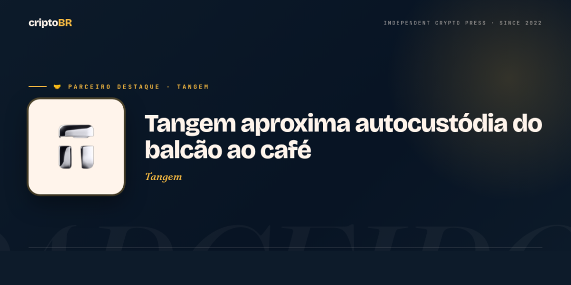 Tangem — Tangem aproxima autocustódia do balcão ao café