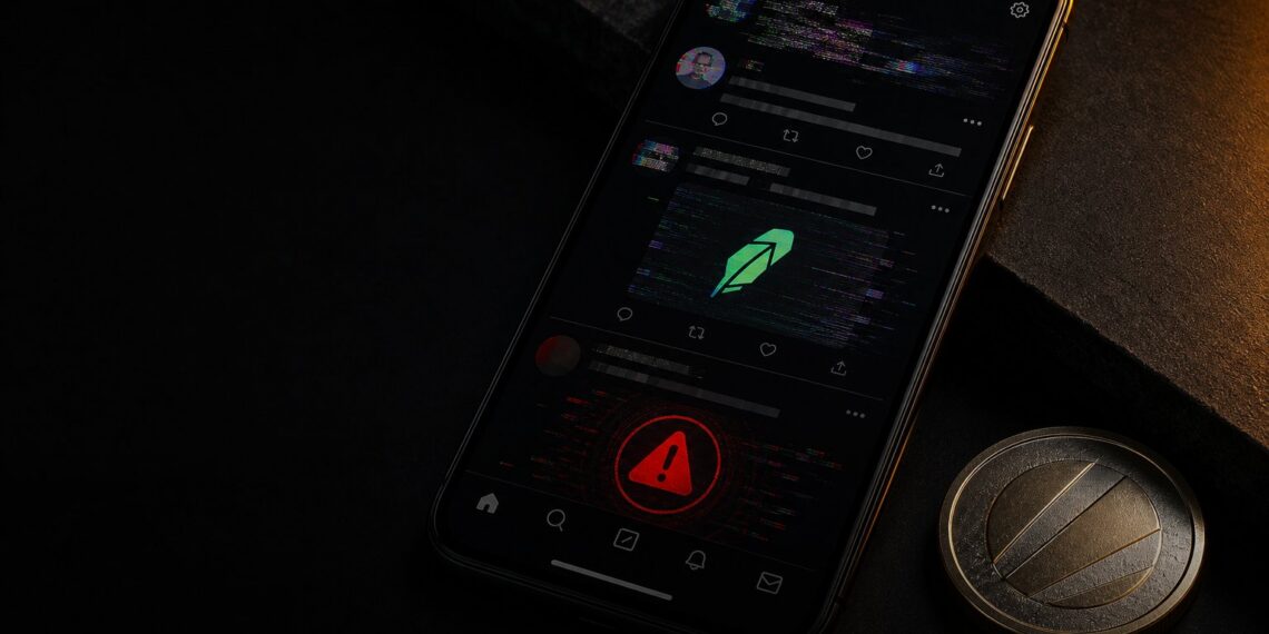 Capa editorial sobre hack da conta de Vlad Tenev e golpe com memecoin VLAD