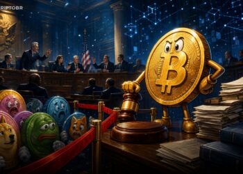 Ilustração editorial sobre proposta para barrar políticos de emitir memecoins