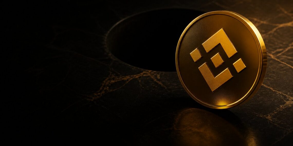 Token BNB em capa editorial sobre queima trimestral da BNB Chain