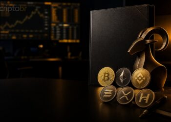Capa editorial do ETF cripto ativo TKNZ da T. Rowe Price com cesta de tokens